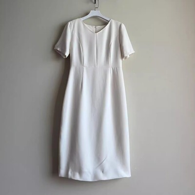 春秋女装长袖连衣裙642针织长款