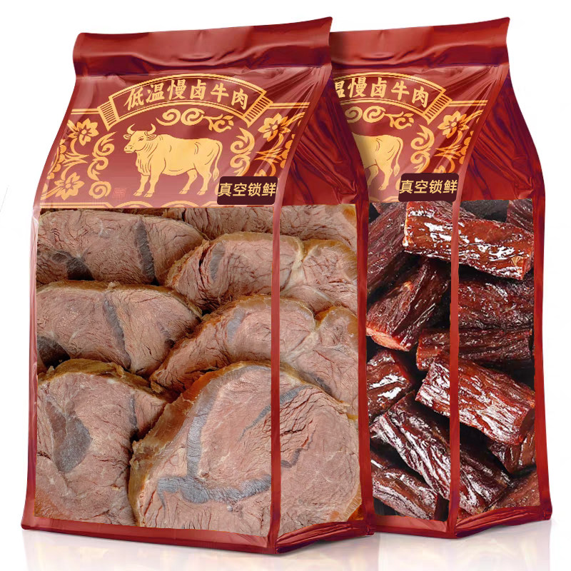 内蒙古风干牛肉干正减宗脂手撕独立小包装开袋即食零食官方旗舰店