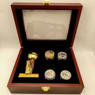 2023掘金勇士湖人骑士公牛詹姆斯科比库里总冠军戒指收藏饰品