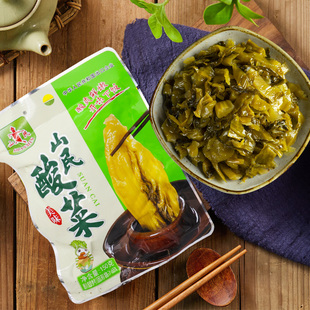山民酸菜150g开胃咸菜酱菜芥菜下饭菜微辣即食下饭开胃小菜