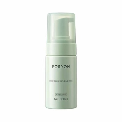 FORYON清透洁面慕斯深层清洁泡沫洁面乳温和清洁100ml