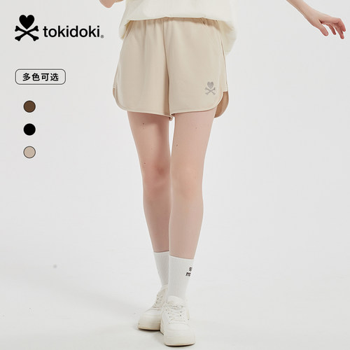 高腰休闲运动tokidoki新款短裤