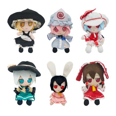 跨境新品 touhou plush秘封俱乐部plus毛绒玩具公仔 动画周边玩偶