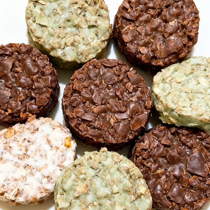 巧克力坚果燕麦脆饼干轻食懒人代餐零食休闲下午茶酥脆办公室