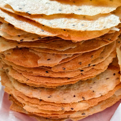 学生零食小吃营养黑白芝麻焦馍