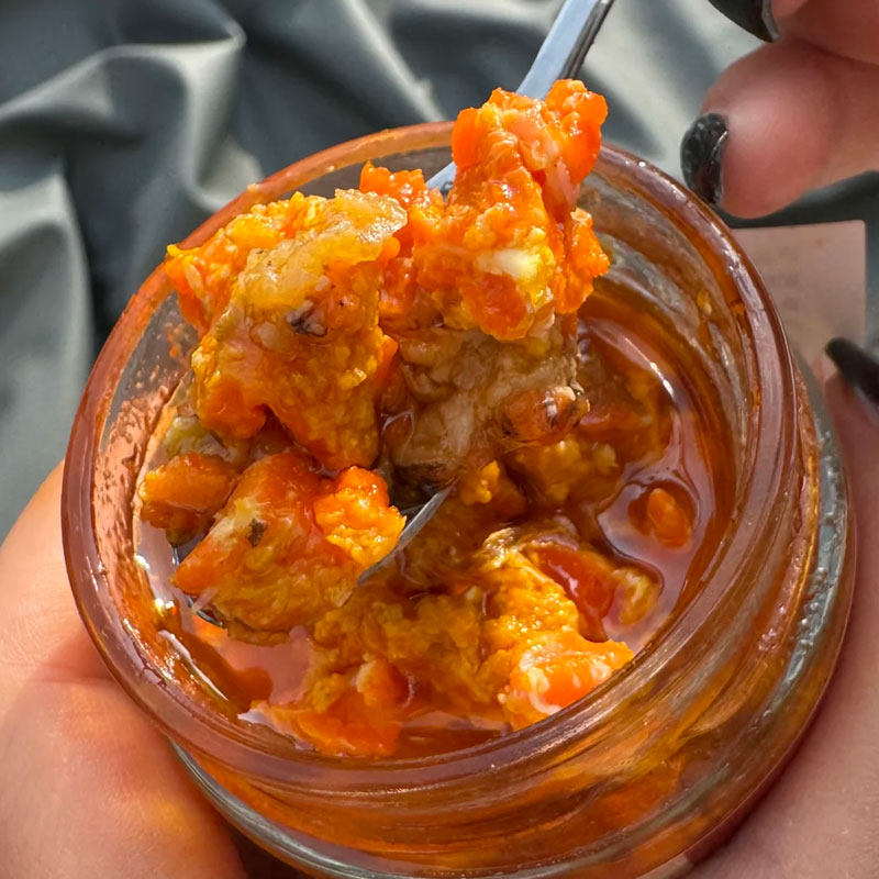 蟹黄酱大闸蟹粉蟹肉螃蟹拌面条捞拌饭即食蟹肉酱下饭菜拌饭即食