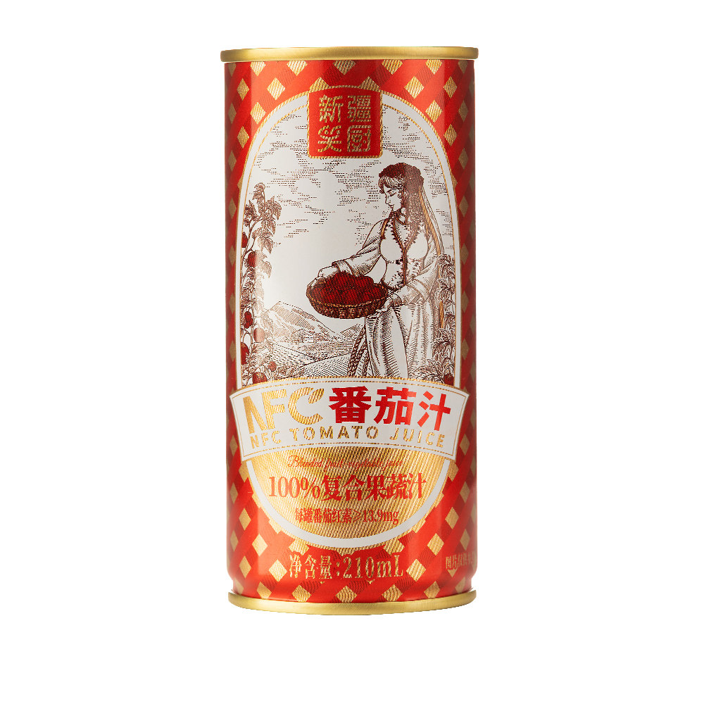 笑厨新疆番茄汁饮料210ml整箱果蔬nfc西红柿汁果汁蔬菜饮料礼盒装