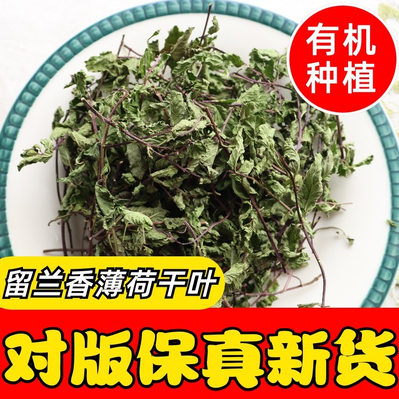 留兰香薄荷干叶整支 干叶碎 克拉香草出品 有机种植