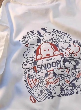 奥特莱斯~品牌折扣外贸专柜撤回男女情侣新款夏季百搭纯棉短袖t恤