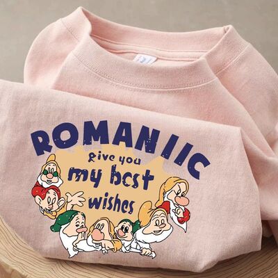 奥特莱斯~品牌折扣外贸专柜撤回ins超火纯棉男女印花短袖t恤百搭