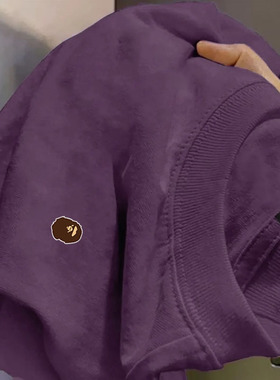 品牌折扣~外贸专柜海外撤回日系潮牌新款简约宽松纯棉印花短袖T恤