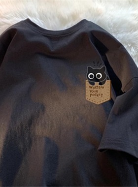 奥特莱斯~品牌折扣外贸专柜撤回ins超火纯棉新款简约夏季短袖t恤