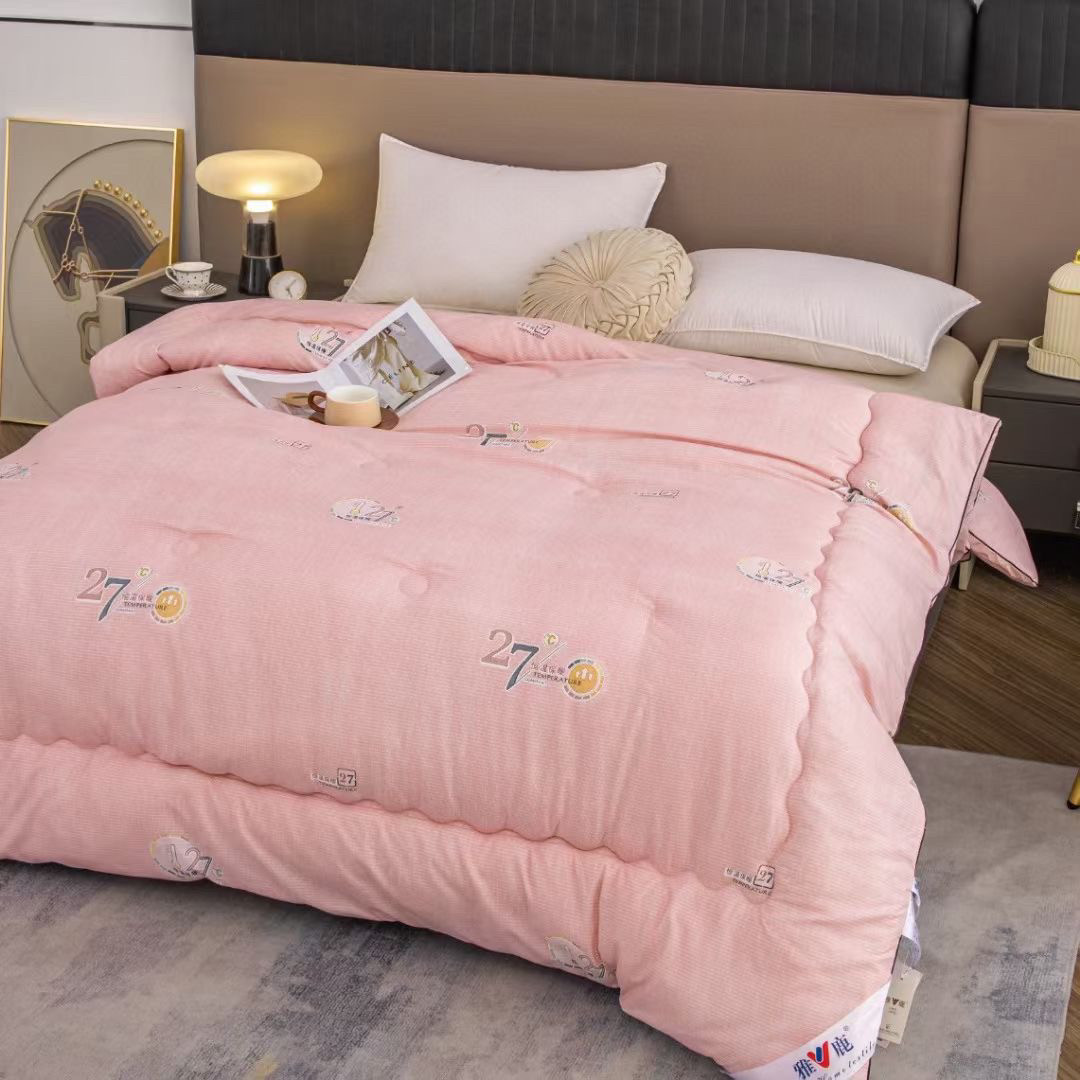 楼盘礼品促销礼品雅鹿舒服棉大豆被6斤带礼盒高颜值10个起发