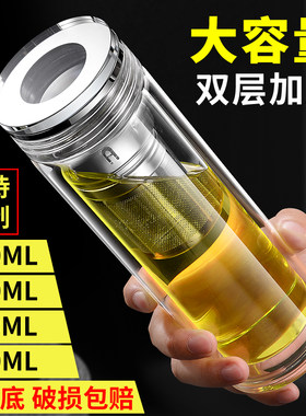 启臣高硼硅玻璃商务双层