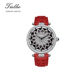 绽放127气质男女款 TIELBO 天舶手表 瑞士石英轻奢防水手腕表