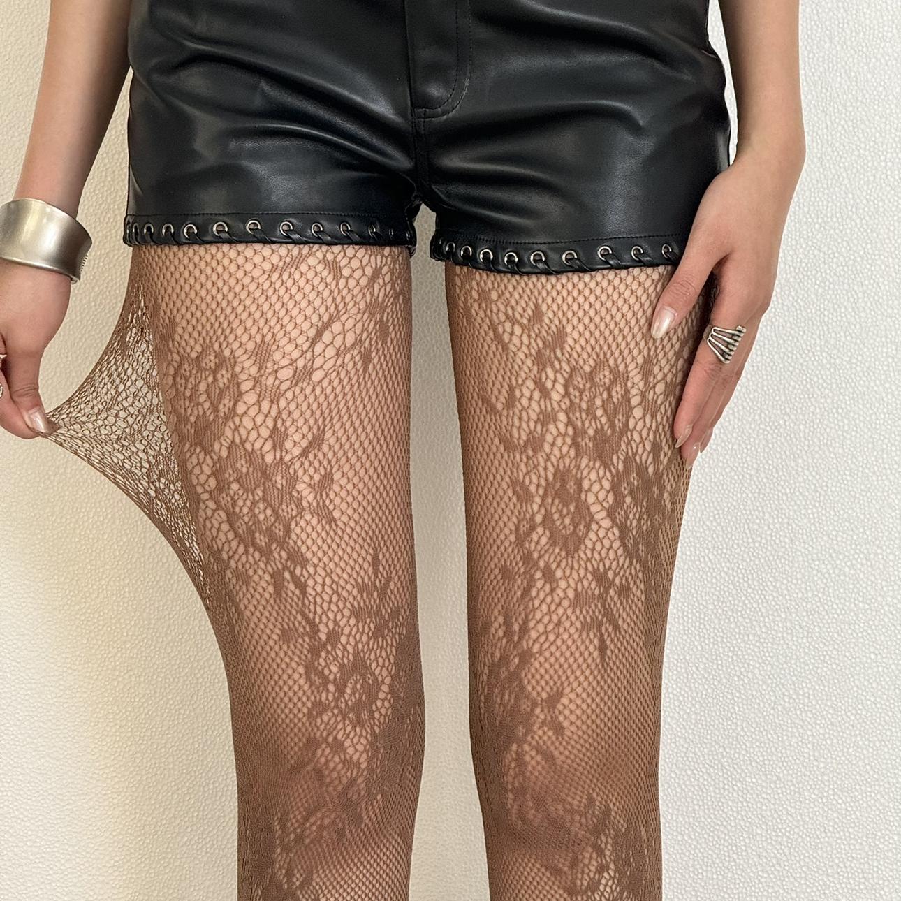 BON繁花似锦优雅蕾丝网袜