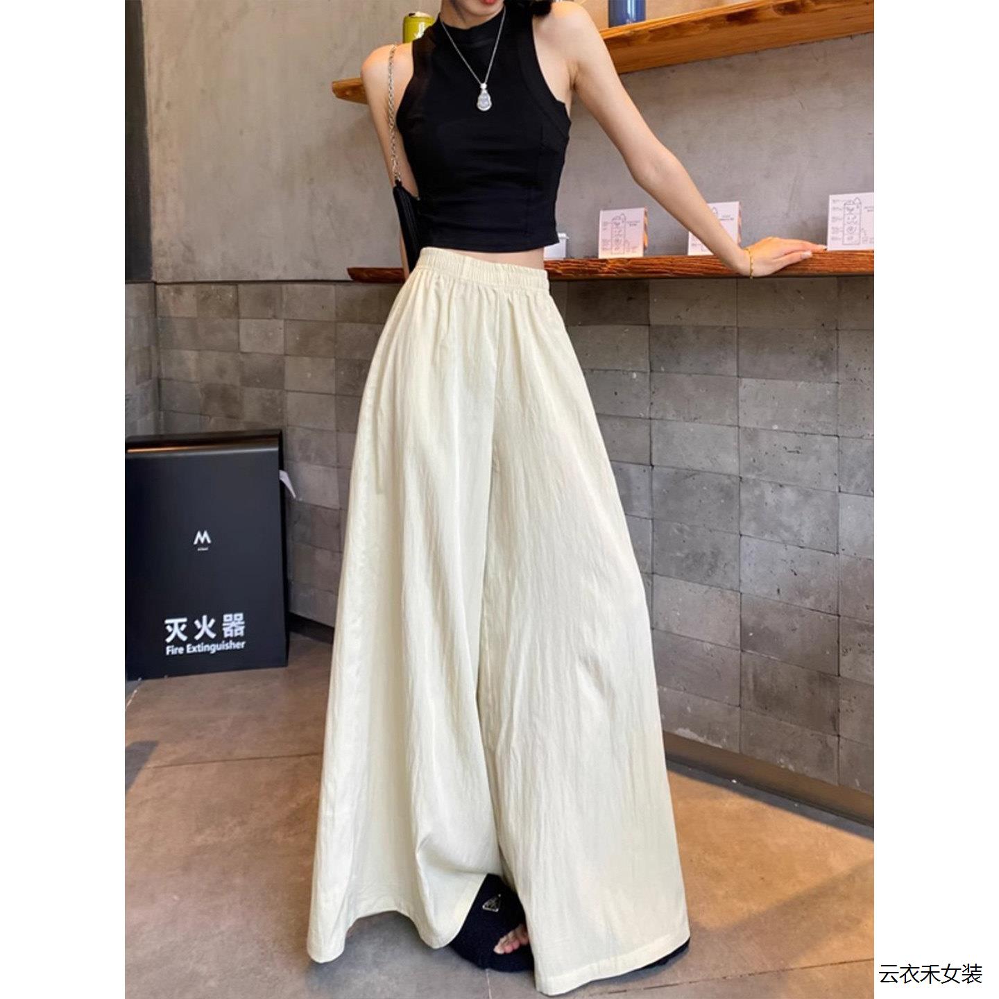 高级感山本休闲裙裤女夏图片