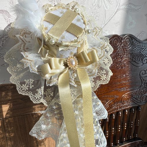 【全款预约】珠宴幔纱白金sp小物