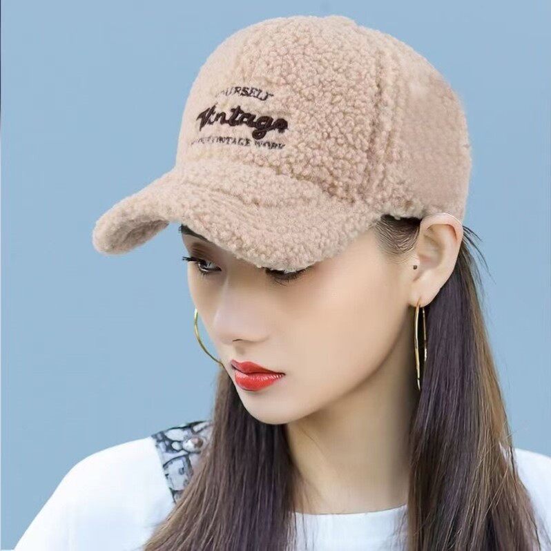 保暖棒球帽时尚大帽檐帽子2025