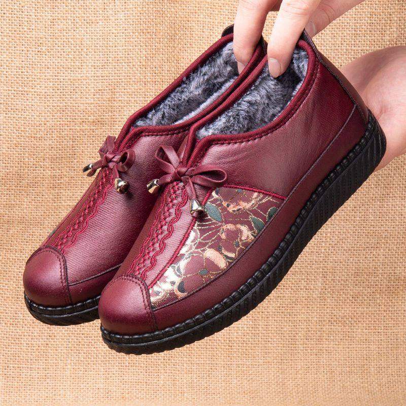 冬季加绒妈妈鞋老北京奶奶鞋女防滑老太太棉鞋2025保暖软底老人鞋,女鞋,勃肯鞋/软木鞋,淘宝优惠券,粉丝福利购,淘宝优惠卷