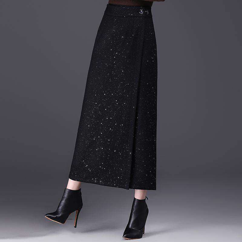 小香风亮片包臀裙开叉半身裙中长款女2026年秋冬新款高腰显瘦气质,女装/女士精品,大码半身裙,淘宝优惠券,粉丝福利购,淘宝优惠卷