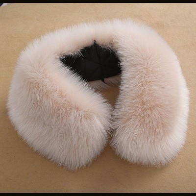 毛领单买貉子毛毛领子羽绒服帽条