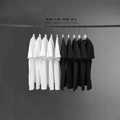 180g纯棉纯色短袖 圆领上衣服内外搭休闲白色 薄款 男女款 t恤夏季