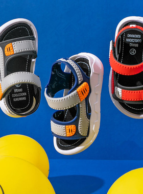 男童凉鞋新款潮夏季中大童软底帅气儿童小童宝宝男孩沙滩鞋