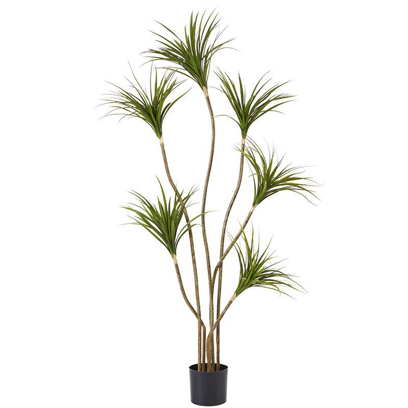 绿植千年木落地盆栽室内造景植物仿生龙血树客厅假树仿真花