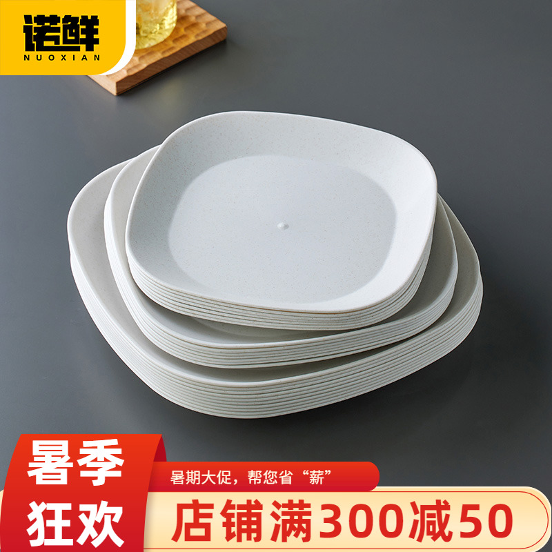 一次性盤子稻殼堅果餐盤野餐骨碟