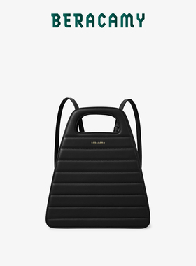 BERACAMY苝佧CARLI双肩包女手提包大容量背包小众设计通勤包小包