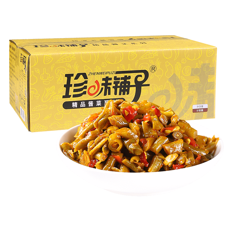 珍味铺子红油酸豆角酱菜