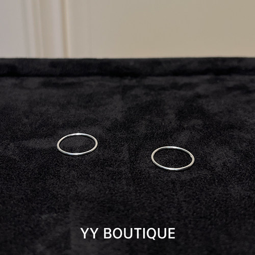 可洗澡佩戴一辈子s925纯银戒指