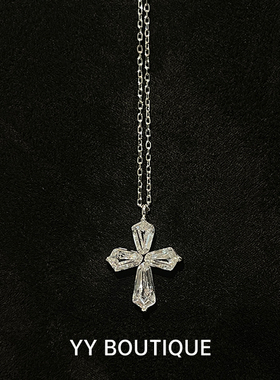 太美啦～太美啦十字架项链不掉色