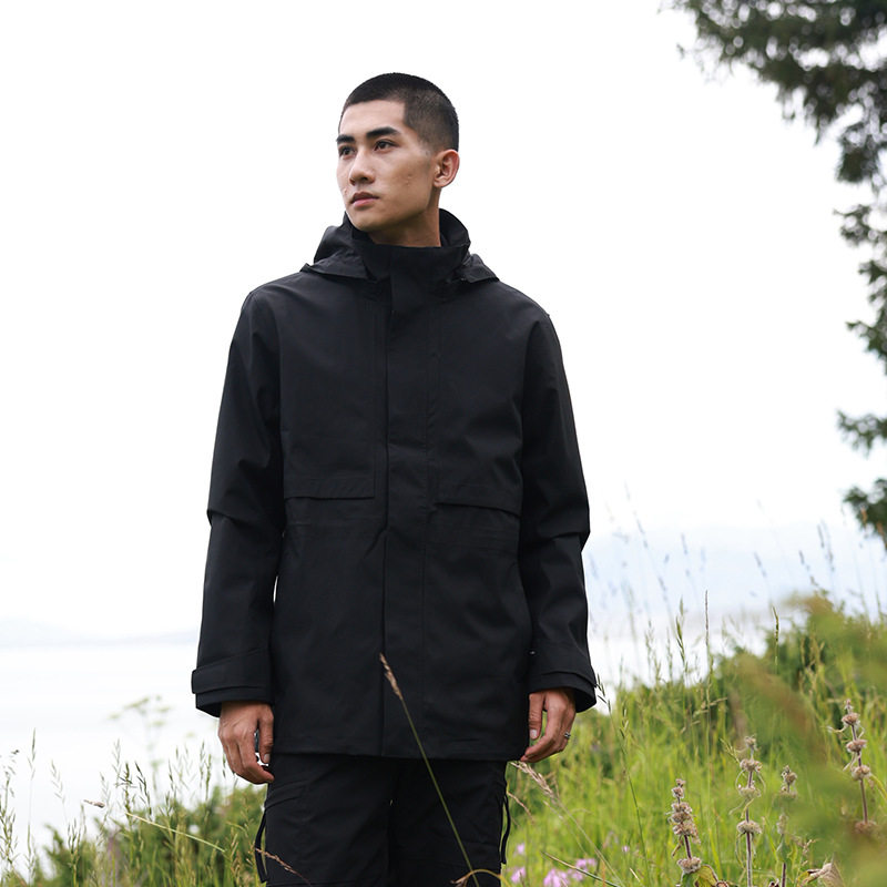 三合一防水防风登山服新款户外徒步登山冲锋衣休闲夹克野营外套冬
