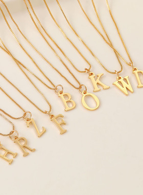 字母项链26Englisherck