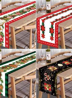 Christmas Table Runner Christmas Decoration For Home Tablecl