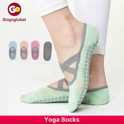 Non-Slip Yoga Socks with Grip for Pilates Ballet Gym