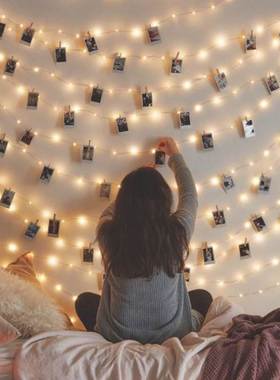 1/2/5/10m Photo Clip LED String Lights New Year Christmas