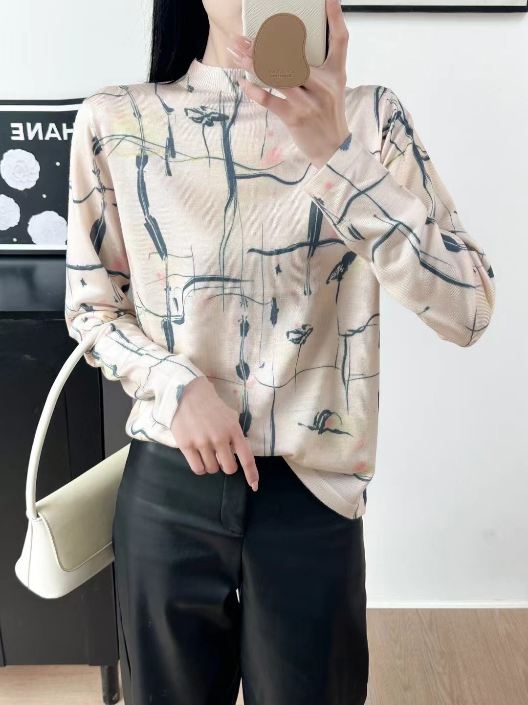 特价天丝羊毛打底衫女春季薄款新款内搭外穿半高领百搭针织上衣