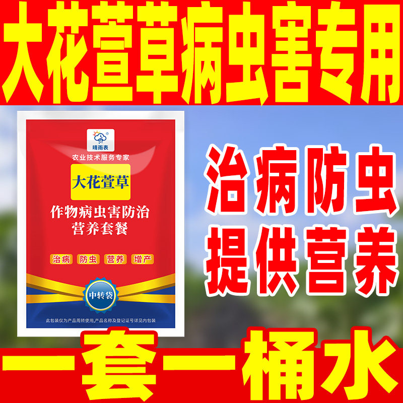 花卉大花萱草专用病害防控套餐花卉大花萱草病害防控专用药套餐