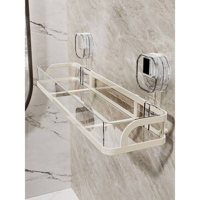 吸盘卫生间置物架洗漱台洗手台浴室洗脸池边上厕所洗手盆收纳架