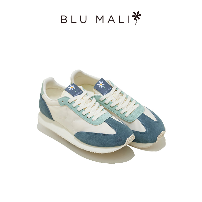 blumali日常休闲平跟德训鞋
