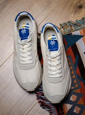 BluMali春夏款OJAI系列男女同款复古慢跑鞋运动鞋情侣款