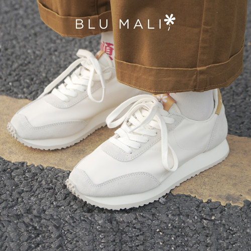 blumali春夏新款复古慢跑鞋轻便