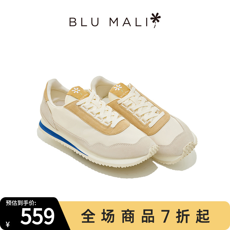 Blu Mali春夏新品复古慢跑鞋运动休闲鞋LGN系列情侣款