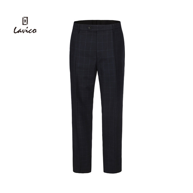 【商场同款】Lavico/朗维高男士时尚正装羊毛西裤修身职业裤子,男装,西裤,淘宝优惠券,粉丝福利购,淘宝优惠卷