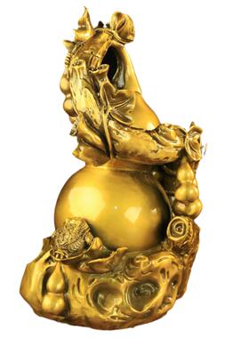福运到纯铜葫芦摆件福字办公室客厅酒柜玄关工艺开业礼品