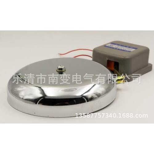 SCF/DL-150mm6寸36V交流220V不锈钢外击式电铃工厂学校常用不锈铁