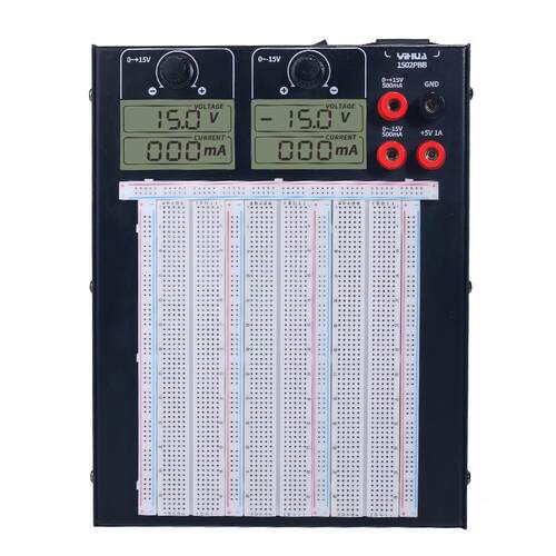 数显15V5A可调直流稳压电源面包板实验套件学校实验PCB